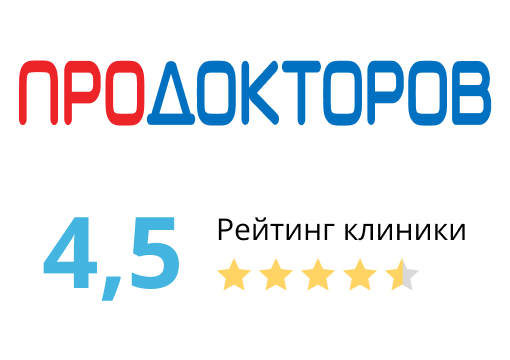 Рейтинг в ПроДокторов